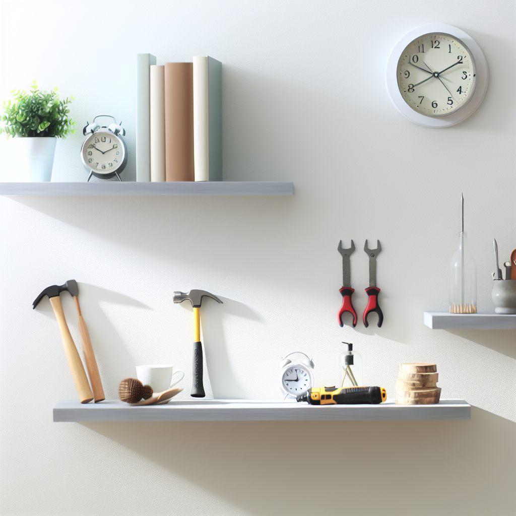 1. Build Floating Shelves for Any Room