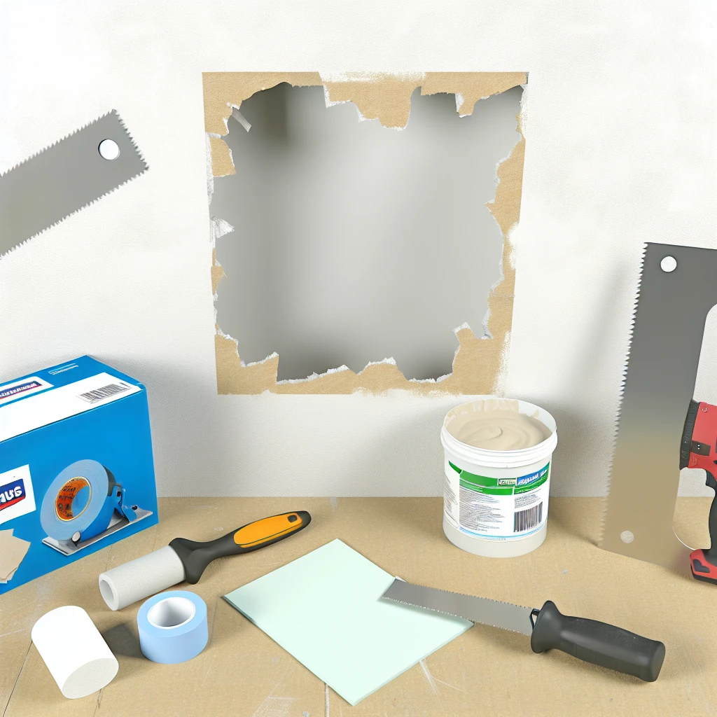 2. Patch a Drywall Hole