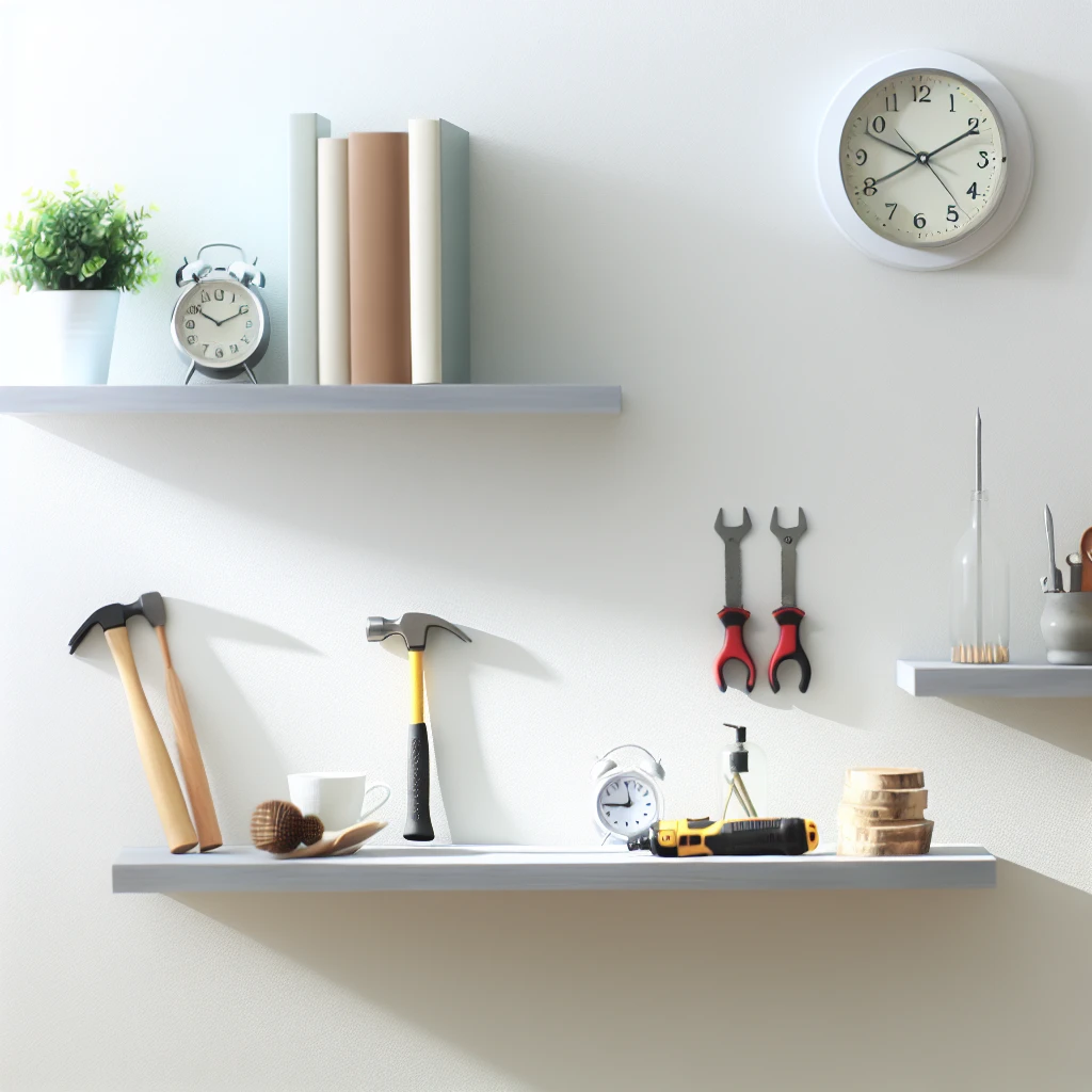 1. Build Floating Shelves for Any Room