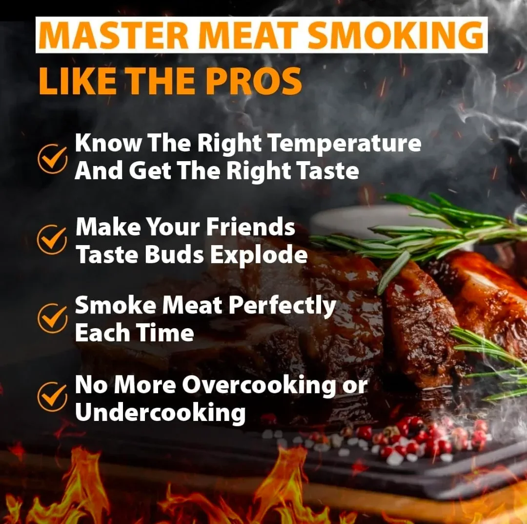 Laminated surface of the Superb meat smoking magnet showing scratch-resistant sheen and water-resistant finish.